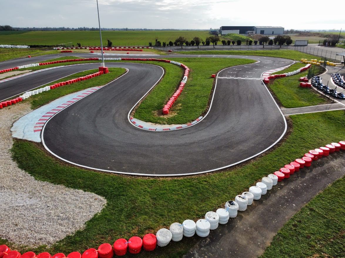 Le circuit de karting Kart 79 à Chauray, près de Niort